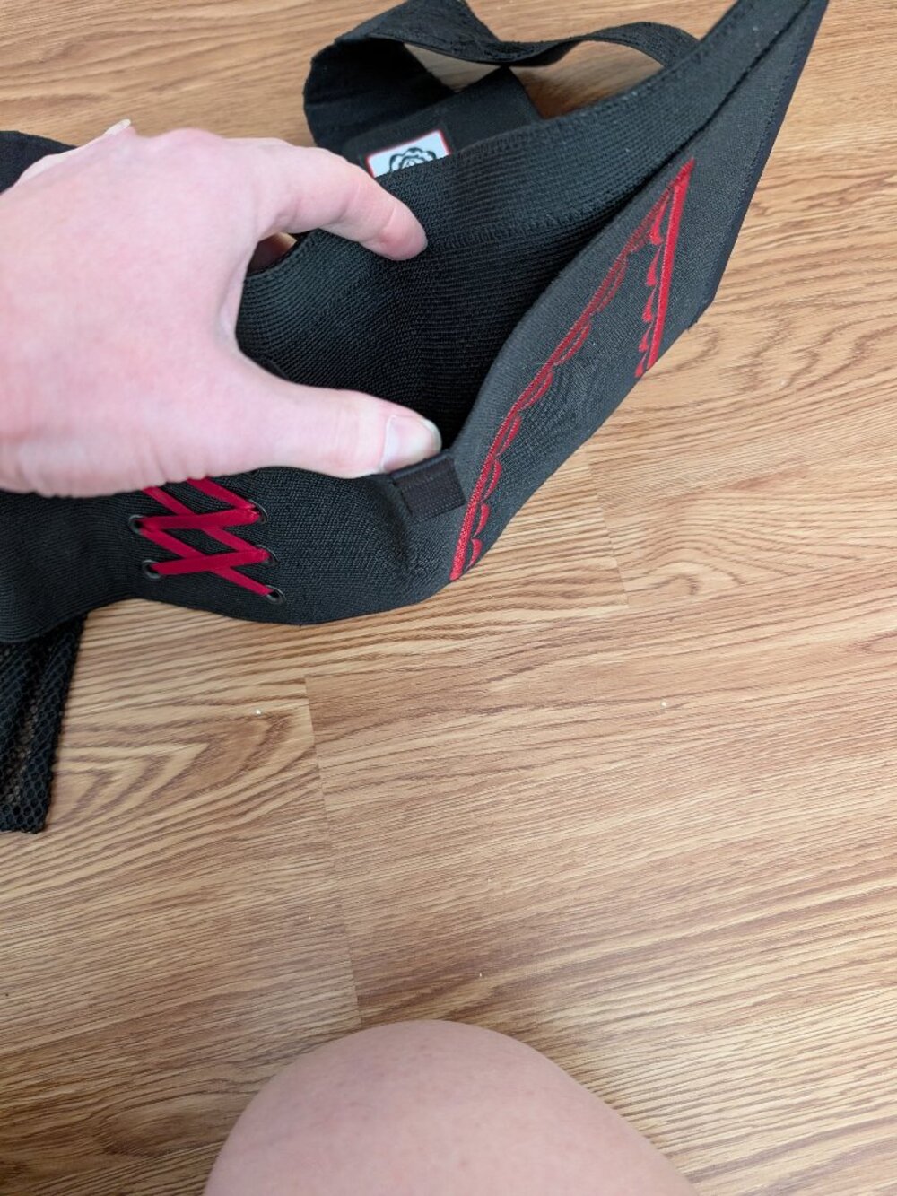 Can Can Concealment Red Big Shebang! Garter Holster